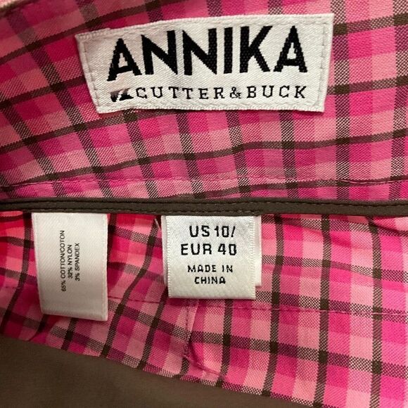 ANNIKA Cutter & Buck Bermuda Length Golf Shorts - Picture 4 of 5